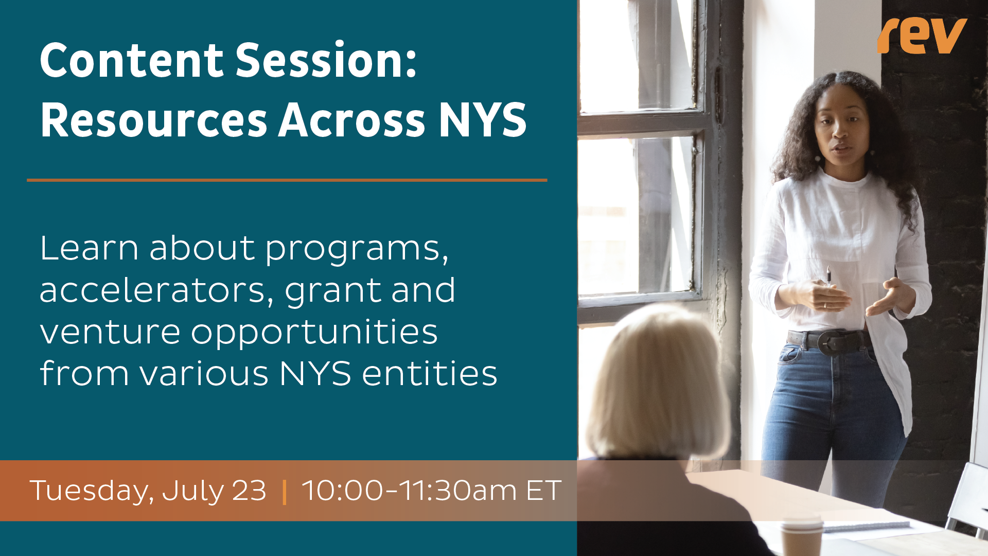 Learn about programs, accelerators, grant, and venture opportunities from various NYS entities.